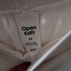 Open Edit Cream Leggings